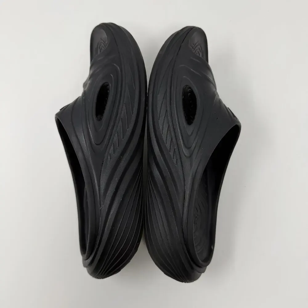 Vionic Black Recovery Slide Sandals Women’s 10 Wide / Men 8